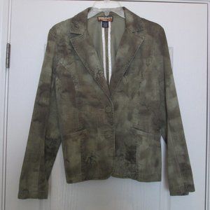 Havana Jack's Cafe Floral Print Blazer